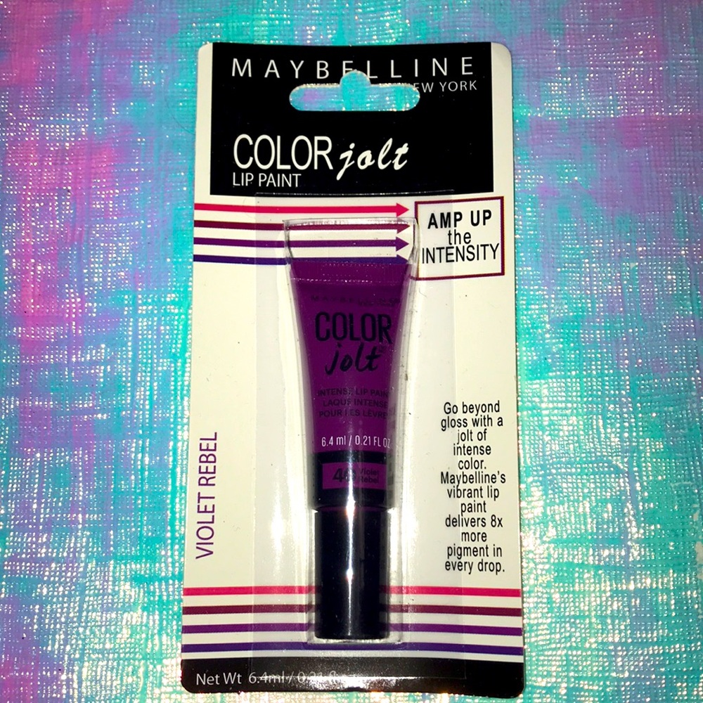 3/$15 Maybelline Color Jolt Lip Paint - Violet
